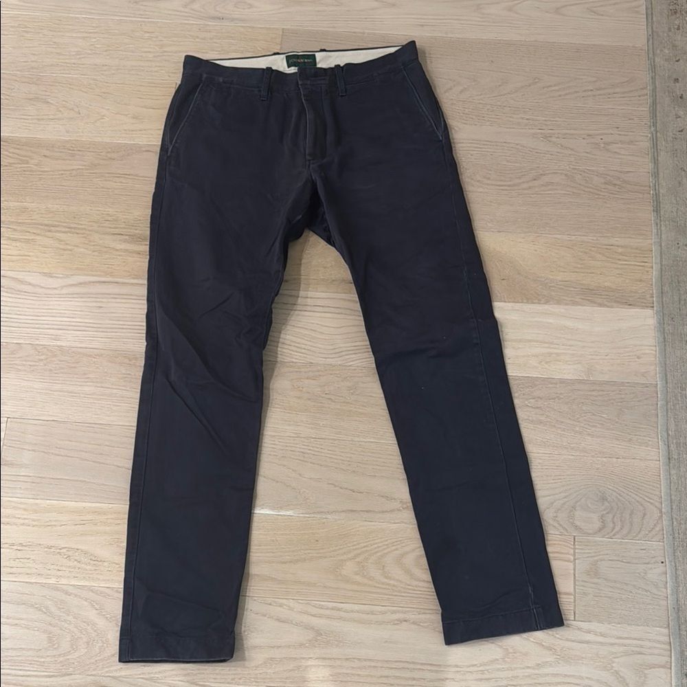 J crew Men's Navy 484 Slim Fit Chino Pants